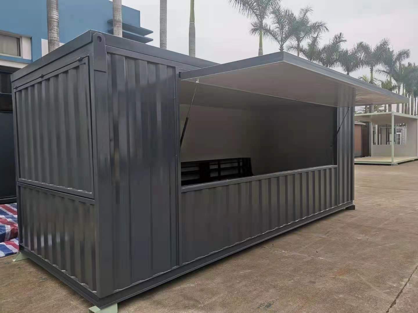 簡易住人集裝箱活動(dòng)板房子移動(dòng)房組裝民宿豪華臨建房貨柜屋崗?fù)? class=